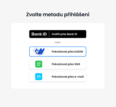 Metoda přihlášení - ilustrační obrázek